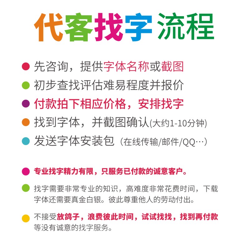 以截图片名称识别帮忙代查找字体定制作中英文数库安装包下载TTF - 图2