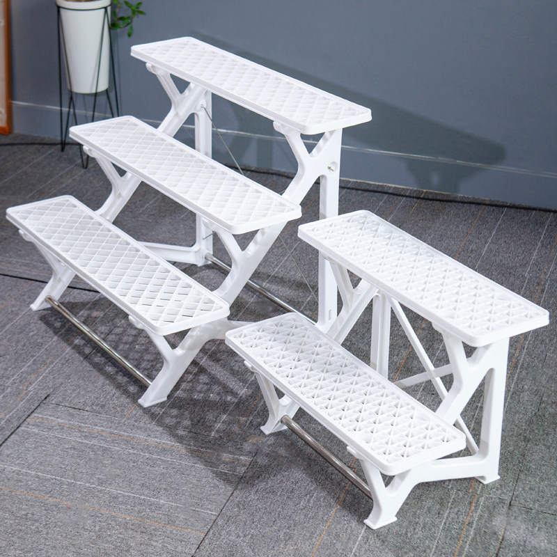 花架子置物架阳台多层落地式花盆架多肉绿萝植物塑料简约摆花架子,淘宝优惠券,粉丝福利购,淘宝优惠卷