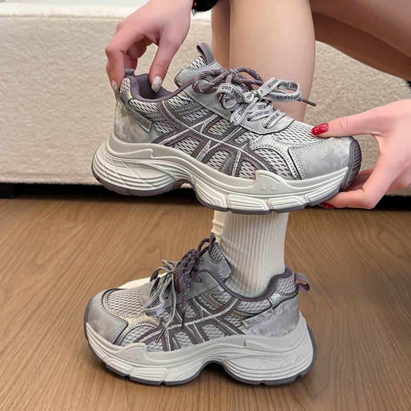 老爹鞋女2026新款春季运动鞋女款厚底增高鞋子百搭爆款巨好看女鞋,淘宝优惠券,粉丝福利购,淘宝优惠卷