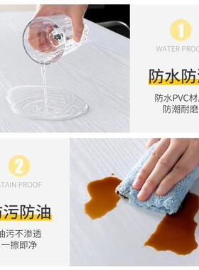 木纹桌面贴纸防水油墙自粘书