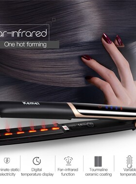 New 2-in-1 Professional-Quality Flat iron hair Straightener