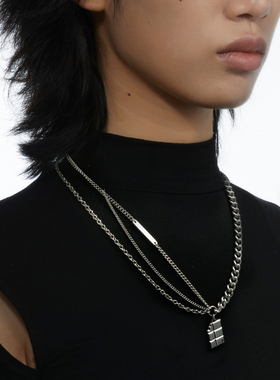 oammi钛钢中性叠搭潮酷