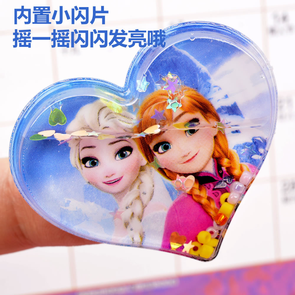 艾沙公主贴纸儿童女孩冰雪奇缘玩具水晶贴艾莎入油贴Elsa流沙贴画