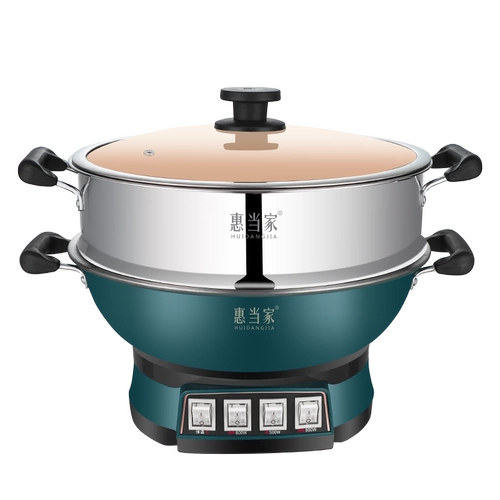 Huidang Home Appliance Mret -Fried Pot Multi -Functional Electric Electric Hot Hot Pot Nonsycky Electric Shreed Pooking Port и тушеной фарширован
