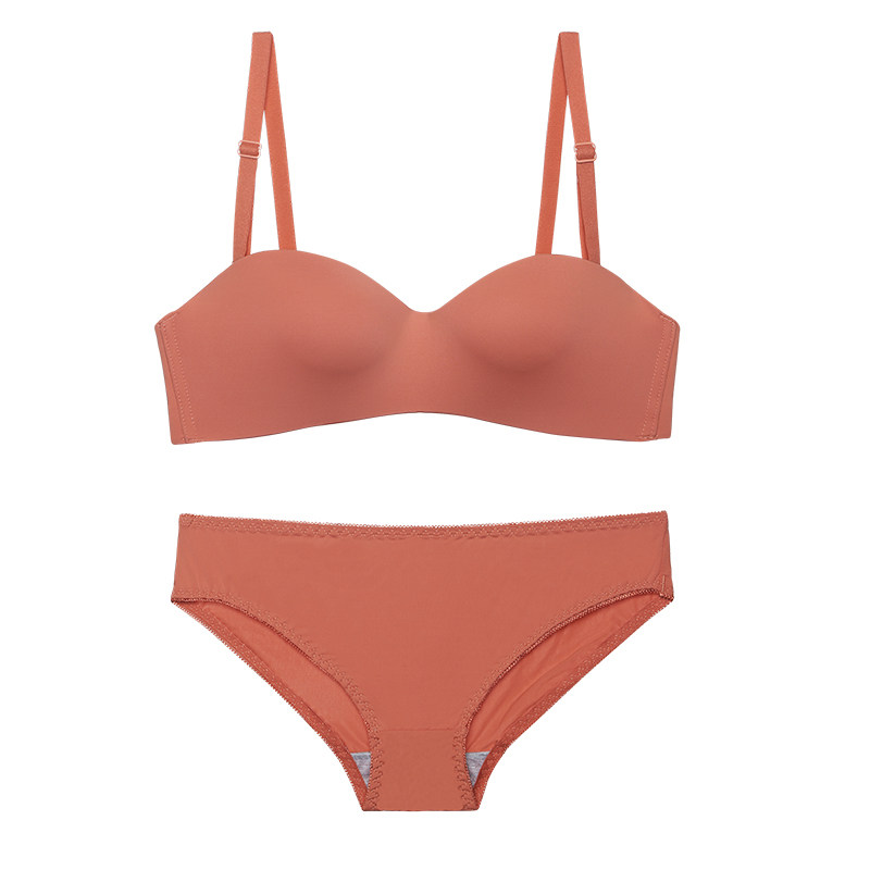 内衣女聚拢无钢圈文胸套装薄款无痕 colorfulseven服饰文胸