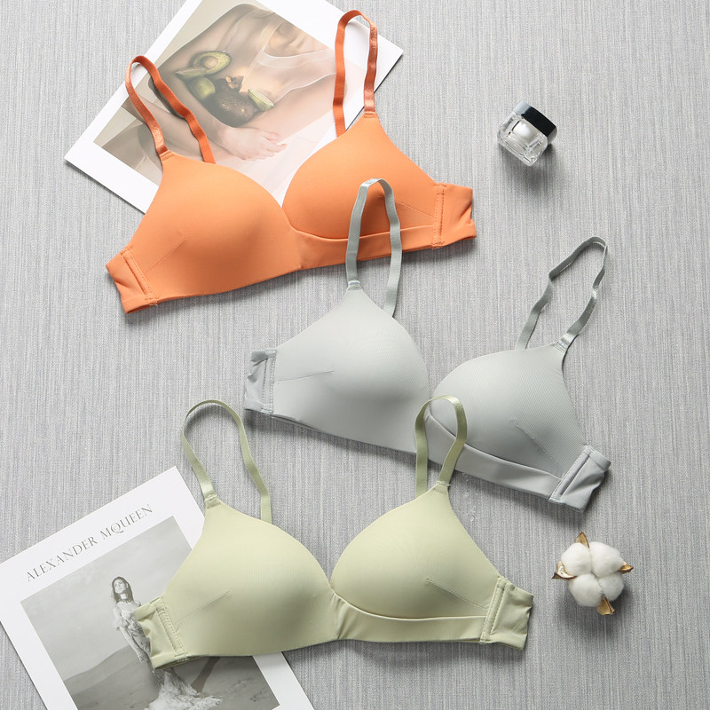 聚拢无钢圈薄款学生少女性感小胸罩 colorfulseven服饰文胸