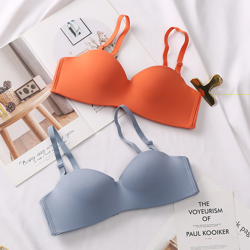 内衣女聚拢无钢圈文胸套装薄款无痕 colorfulseven服饰文胸