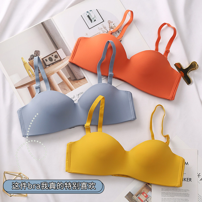 内衣女聚拢无钢圈文胸套装薄款无痕 colorfulseven服饰文胸