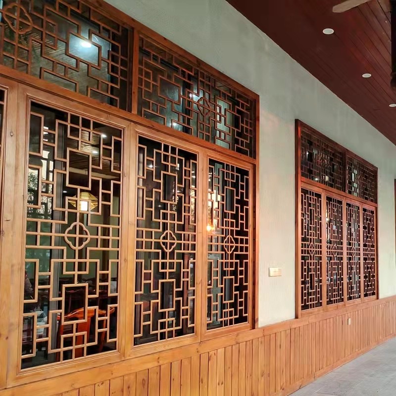 东阳木雕仿古门窗定制木窗花窗 中式屏风隔断实木花格镂空雕刻,淘宝优惠券,粉丝福利购,淘宝优惠卷