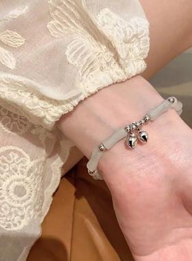 竹节铃铛手链新中式国风轻奢小众女生清冷感手链