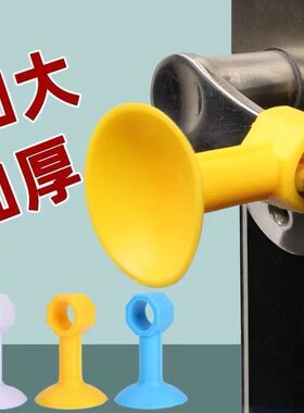 硅胶门吸免打孔卫生间门把手门后多功能厕所门阻神器吸门器墙吸
