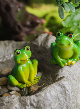 花盆绿植装饰小摆件鱼缸摆件