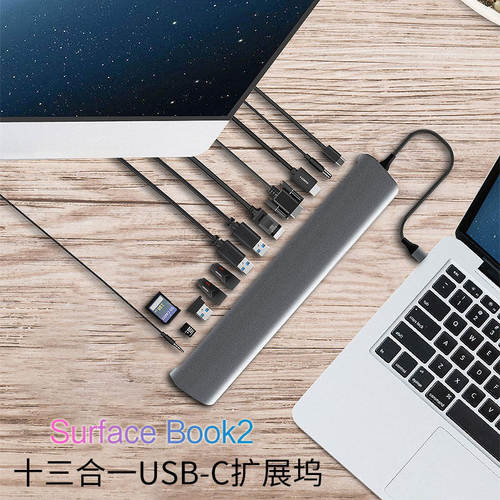 适用于 USB-C扩展坞苹果MacBook Air/Pro笔记本电脑Mac mini转换 - 图2