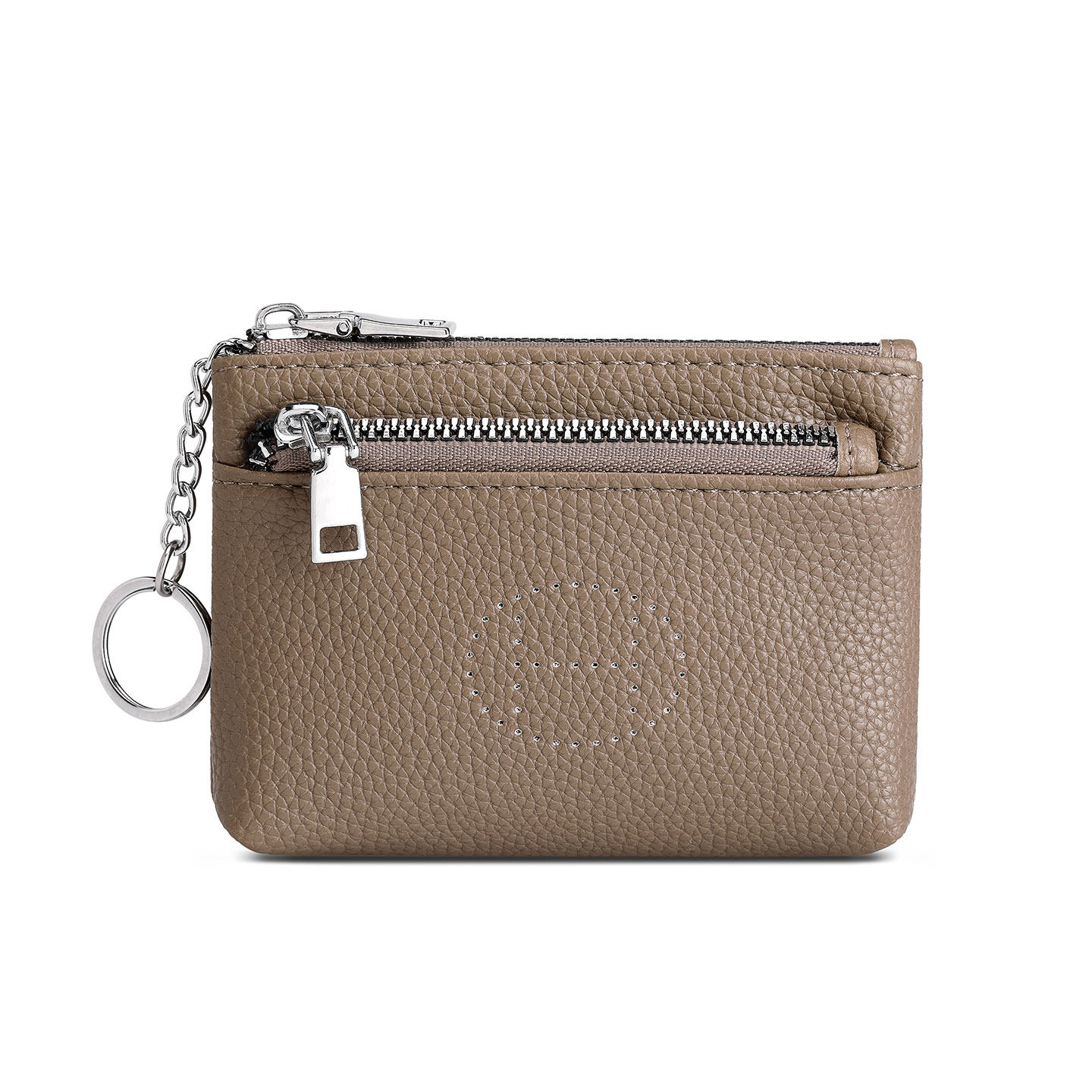 韩版时尚零钱包女士2026新款多功能证件收纳包迷你真皮拉链钥匙包,淘宝优惠券,粉丝福利购,淘宝优惠卷