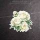 Flower reflective sticker car decoration sticker