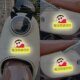 Crayon Shin-chan Please Turn Off High Beam Reflective Sticker