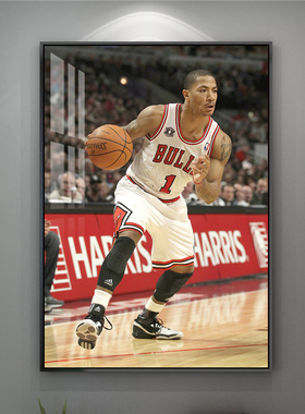 德里克罗斯罗斯NBA海报