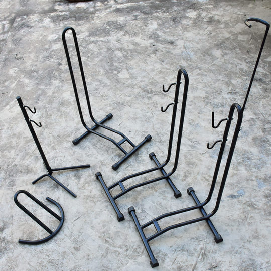 Professor's bicycle mountain bike tree upright