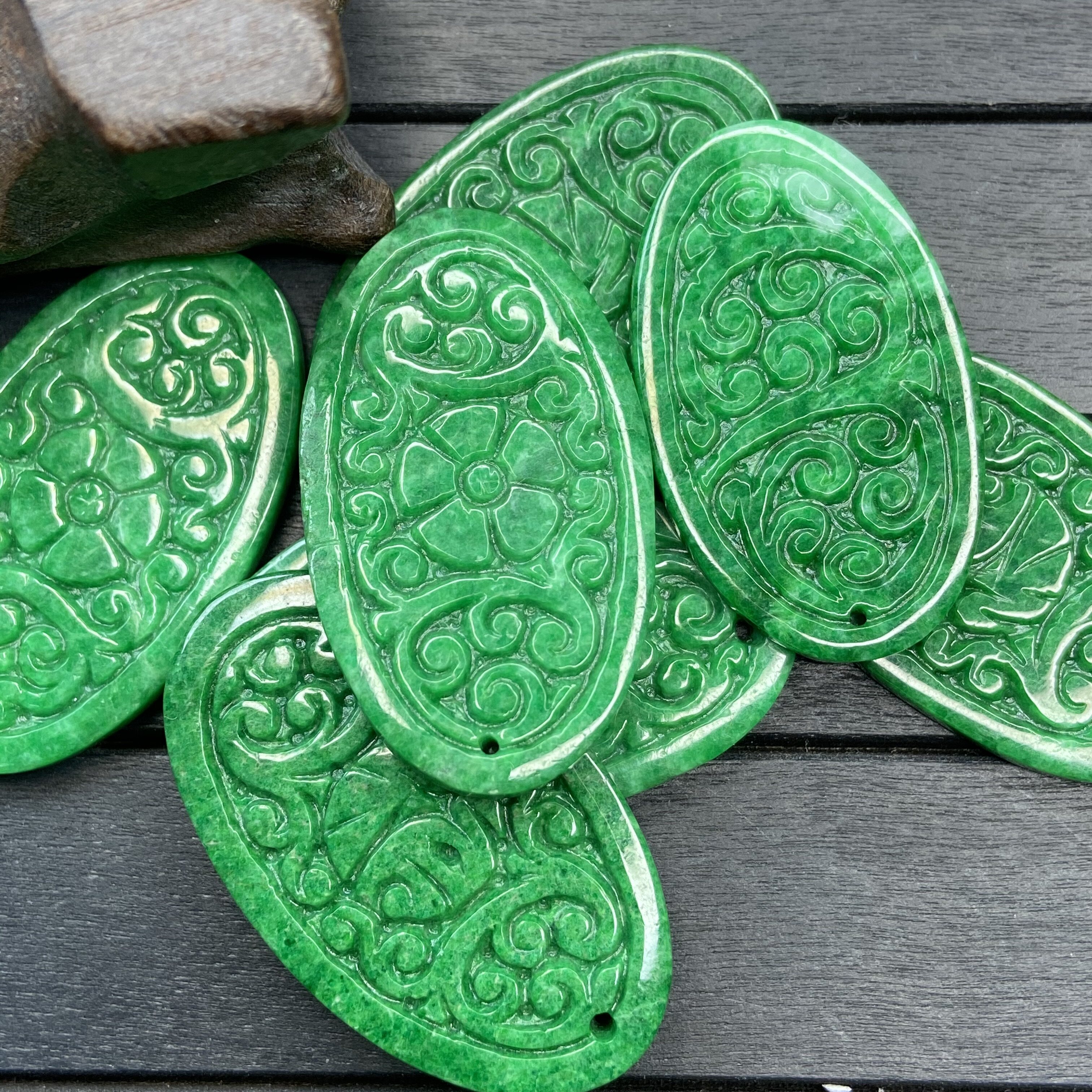 花青手镯翡翠 新人首单立减十元 21年8月 淘宝海外