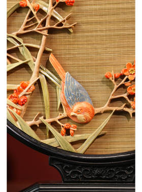 新中式喜上眉梢文创摆件送礼