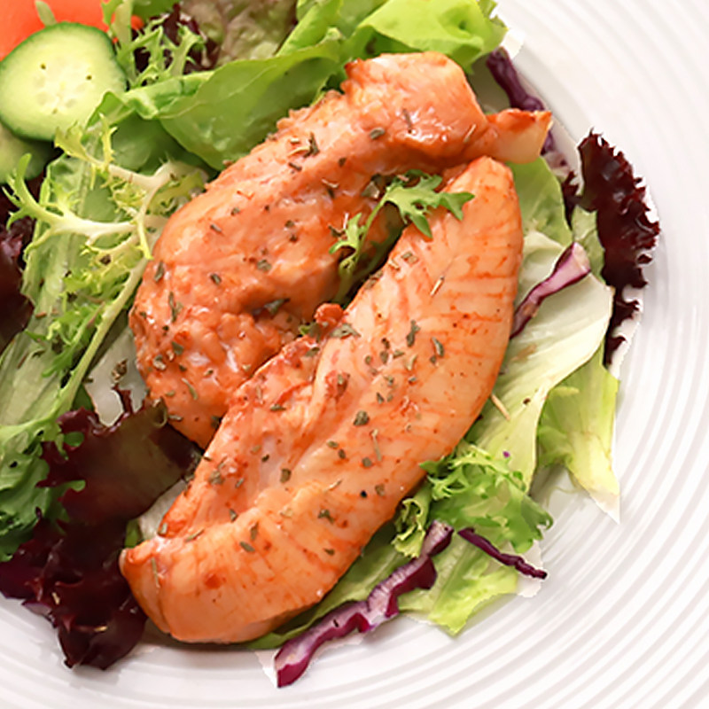 【绿行者】6包即食鸡胸肉高蛋白质 绿行者食品鸡胸