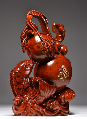 雕刻办公室工艺品葫芦摆件