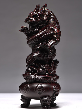 唐趣黑檀木祝福新中式客厅