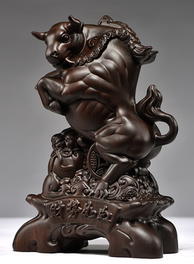 唐趣黑檀木祝福新中式客厅