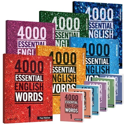 进口原版新版4000EssentialEnglishWords123456级常见词英语词典初高中英语单词教辅书剑桥托福雅思核心词汇英语4000词