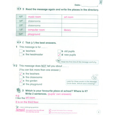 包邮培生朗文小学6 12岁英语教材primary Longman Elect 2a Reading 教案pearson原版进口香港小学英语教材外国语学校 英语教材 虎窝淘