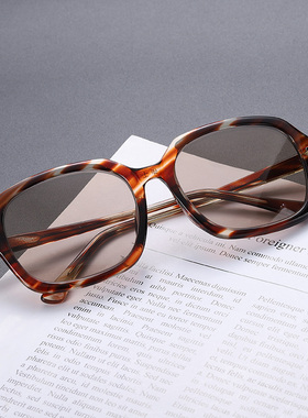 晶工匠天然板材大款老人太阳眼镜