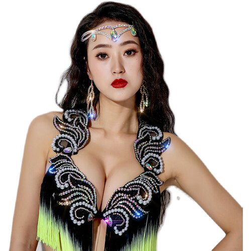 倾城之舞肚皮舞服演出额饰比赛表演额头链东方舞classic眉心饰品 - 图3