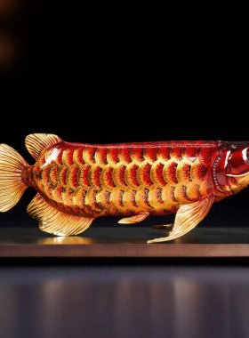 《富贵金龙》全铜鱼摆件乔迁贺礼