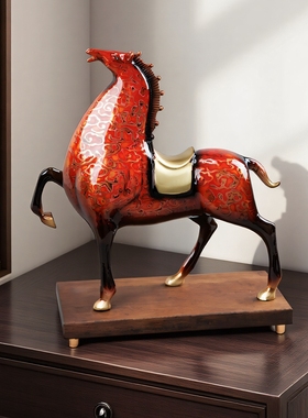 马到成功高端全铜马摆件开业贺礼
