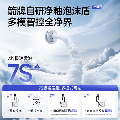 【2026年新款】箭牌官方旗舰双泵大冲力自清洁泡沫盾轻智能马桶 - 图3