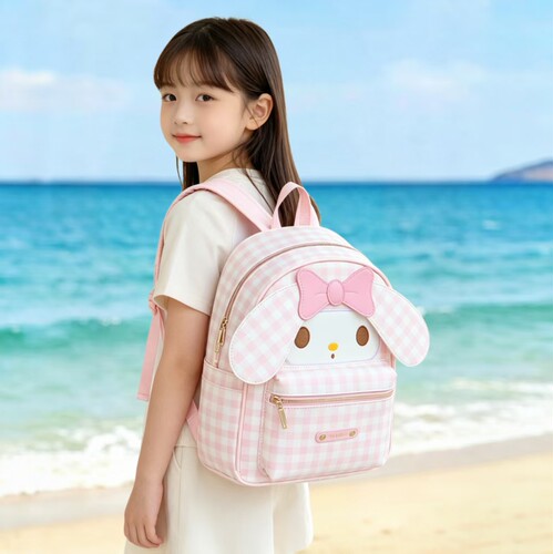 儿童背包女孩外出旅游双肩包超轻便可爱美乐蒂包包高颜值女童书包 - 图1