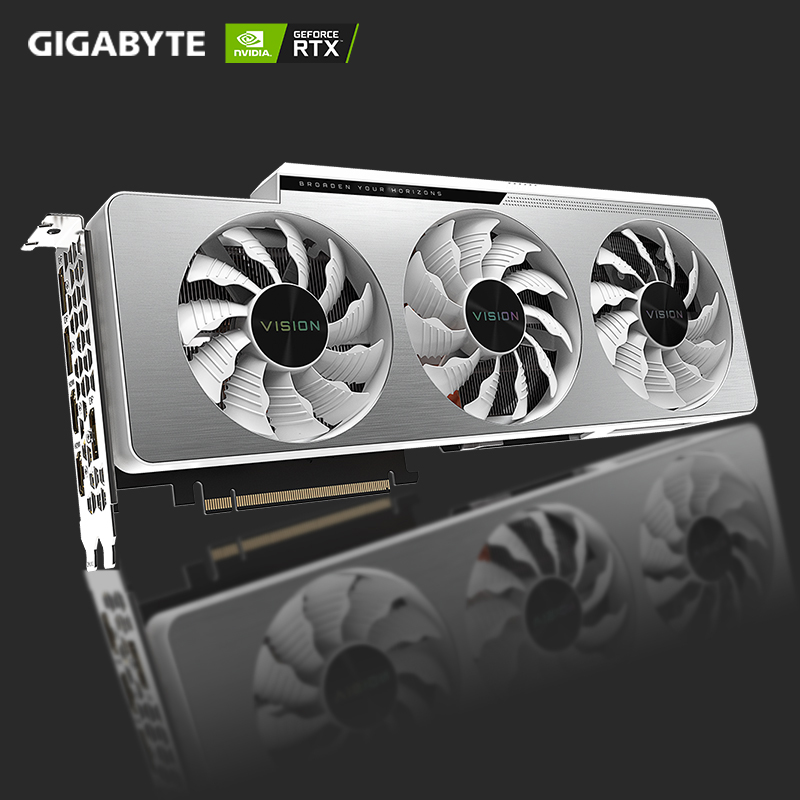 七彩虹 技嘉RTX3070 3070TI 8G独显魔鹰雪鹰超级雕AD火神电脑显卡 - 图3