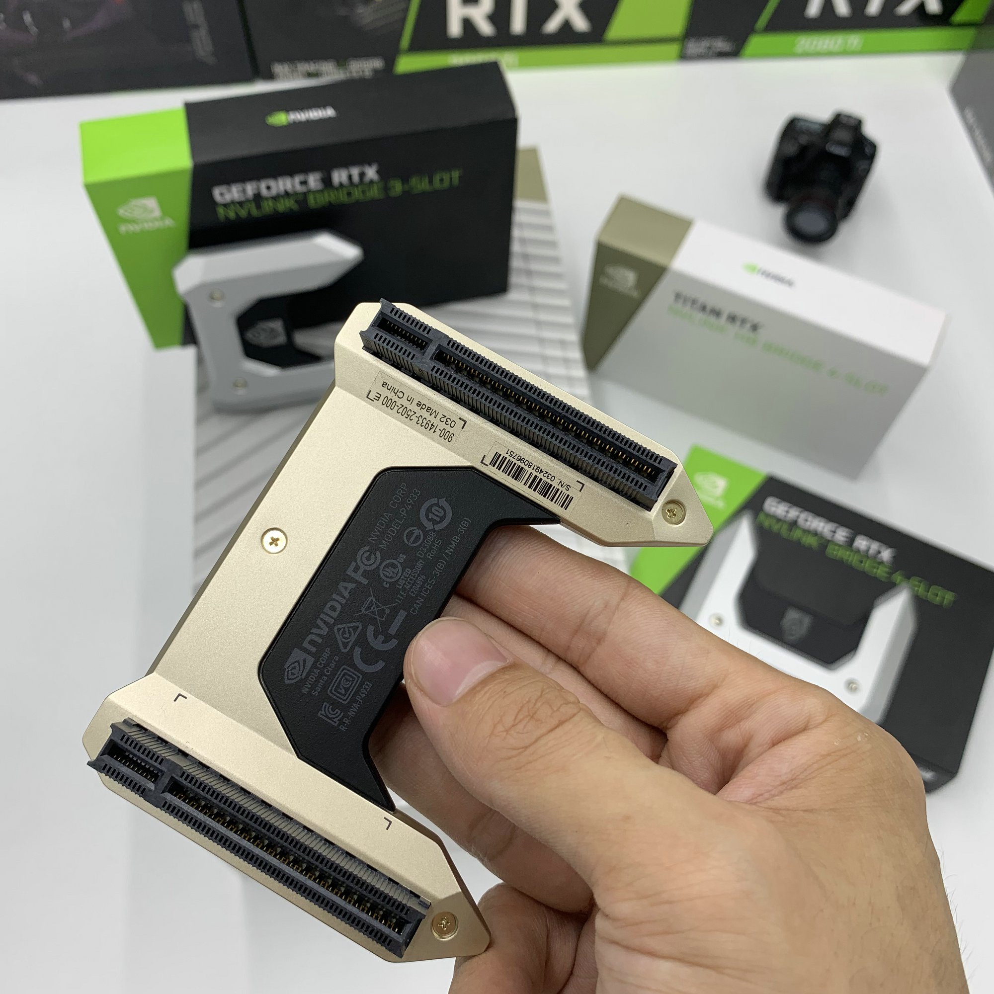 英伟达NVIDIA TITAN RTX nvlink MSI  ROG双显卡SLI桥接器2080 Ti - 图2