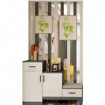 Baking Lacquer Xuanguan Cabinet Hollowed-out Partition Cabinet In Door Shoe Cabinet Multifunction Door Hall Cabinet Simple Modern Partition Screen Guest O