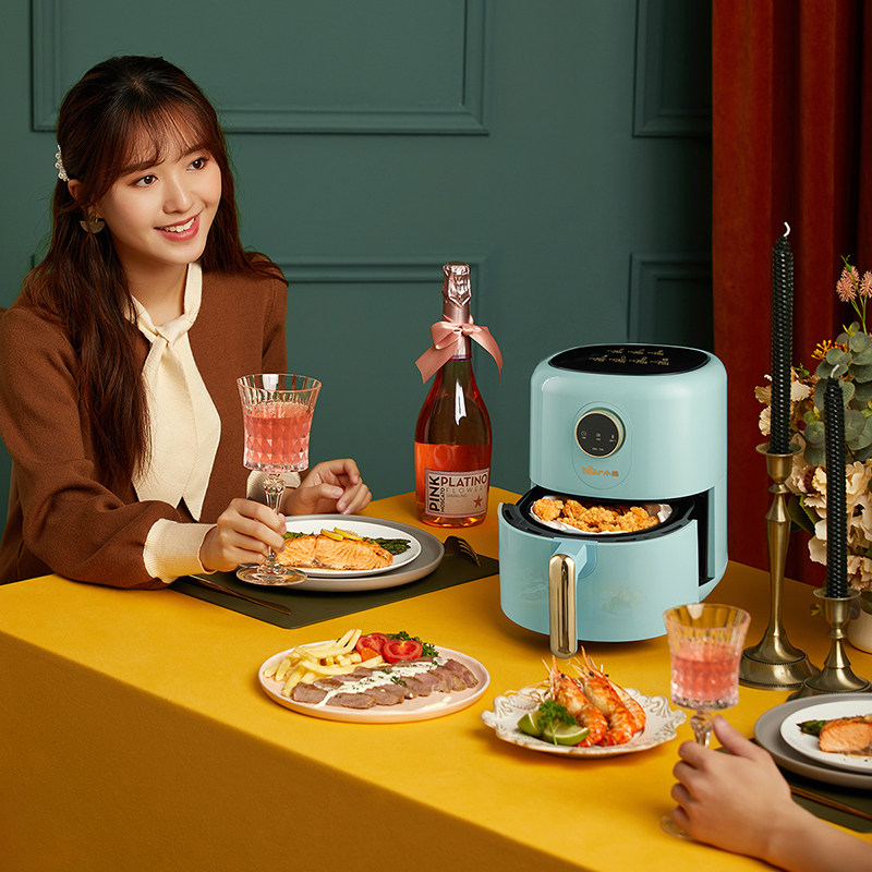 小熊空气炸锅小型家用一体2021烤箱 小熊珺晗空气炸锅