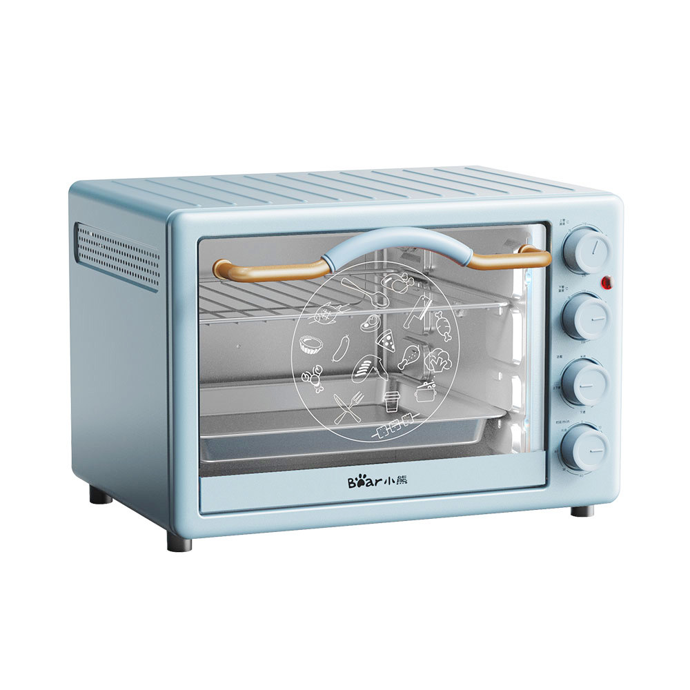 小熊家用迷你小型小烤全自动电烤箱 小熊珺晗电烤箱