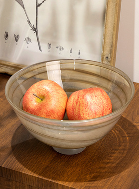 柏梵高级感艺术流纹果盘收纳