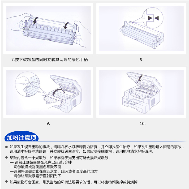 鼓驰适用松下KX-FAD416CN硒鼓KX-MB2003CN 2008 2038 KX-MB2033CN-图2