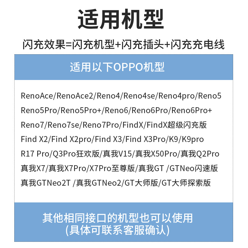 适用于oppo真我GTNeo闪速版原装充电器数据线原配65w瓦超级闪充头 - 图2