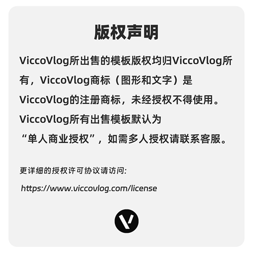 ViccoVlog达芬奇“萌新四件套”模板套装|分屏转场MG图像基础-图0