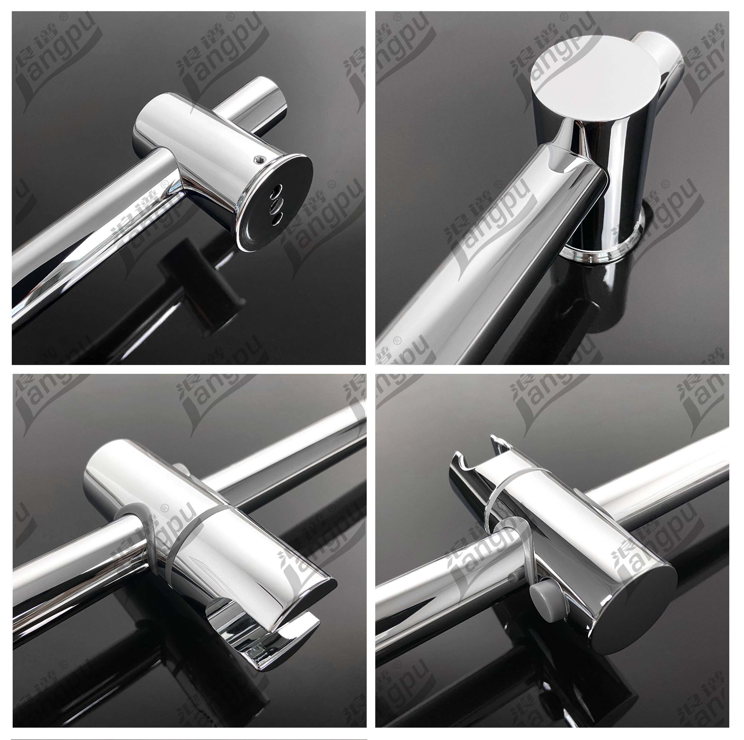 淋浴升降花洒可调花洒杆花洒支架座沐浴架花洒杆喷头架固定杆