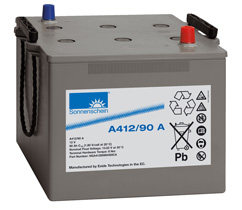 德国阳光蓄电池 A412/85F10 12V85AH 直流屏通信电源用电瓶包邮 - 图0