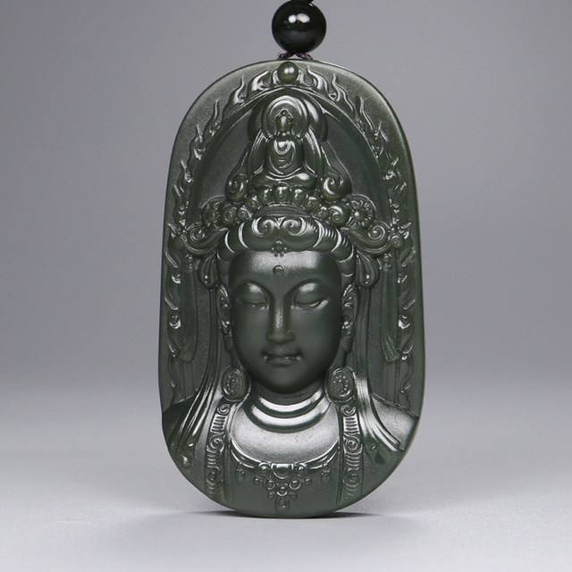 Kun Yuyao four-arm Guanyin men's pendant