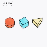 Креативный магнит на холодильник, магнитный металлический современный сильный магнит с аксессуарами, простой и элегантный дизайн