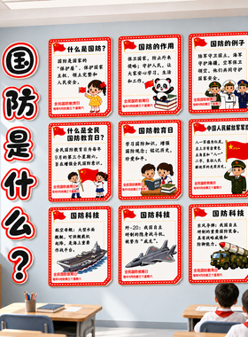 【爱国主题文化墙贴】幼儿园环创